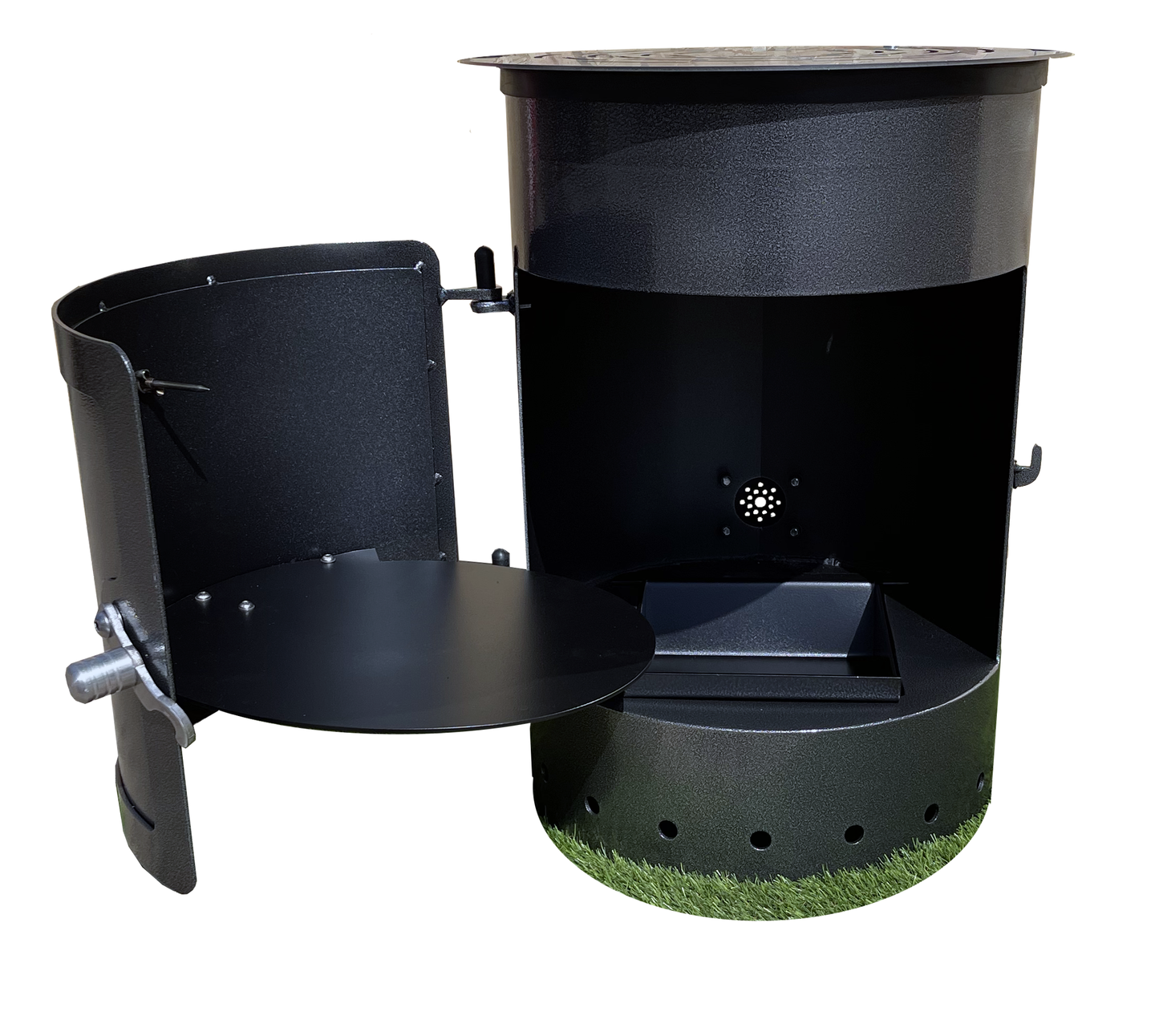 Introducing the BBQ Stove Prep Station with Mini BBQ Stove – Your Complete Outdoor Culinary Solution.