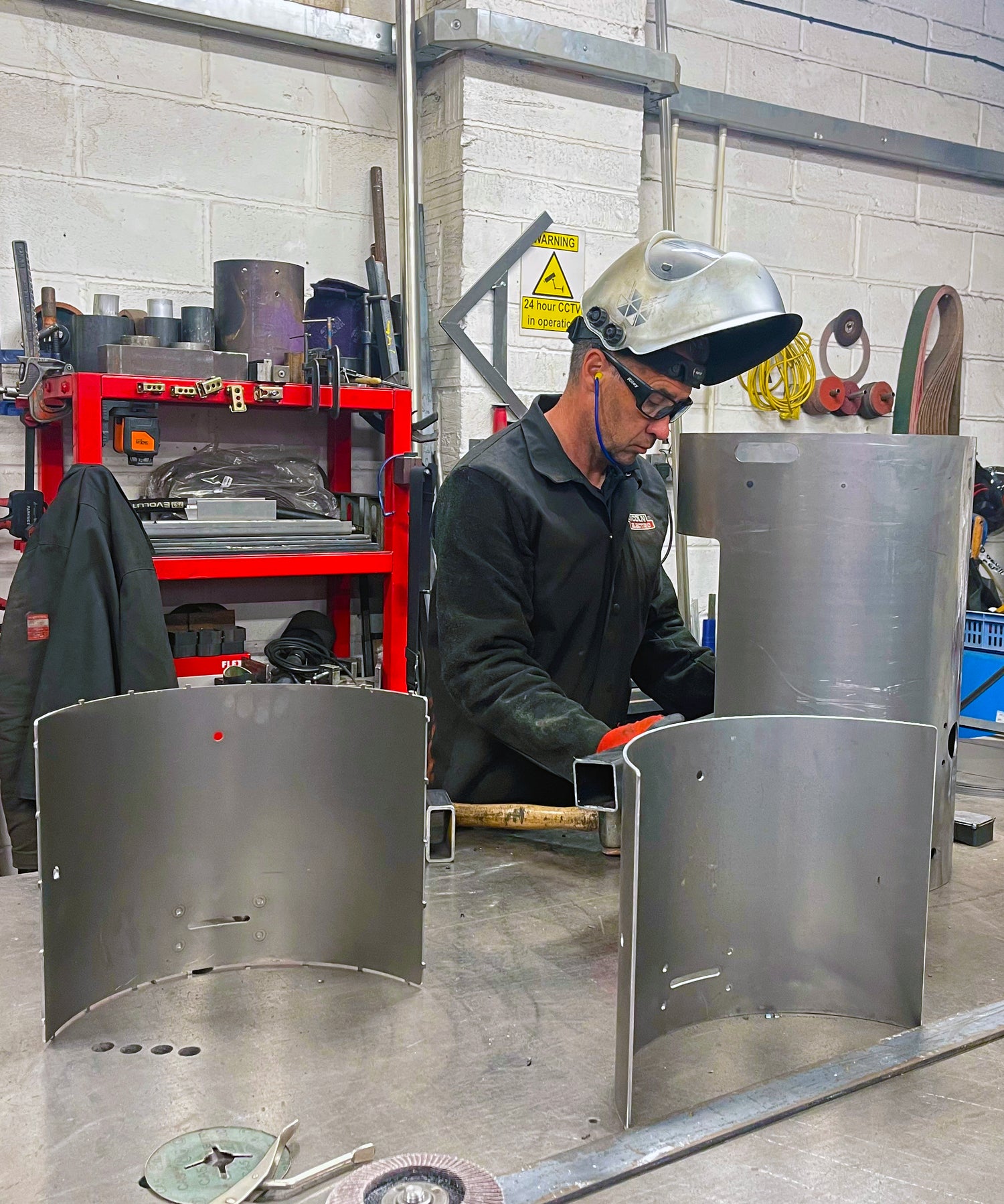 BBQ Stoves being made in our sister factories ensuring no waste and quality BBQs each time