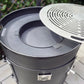 BBQ Stove Large Grill Top Down View